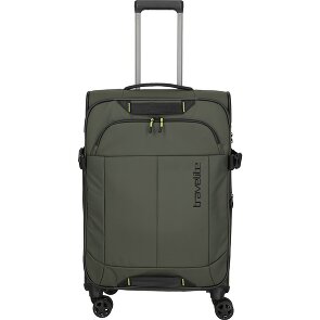 Travelite Briize 4 Rollen Trolley M 67 cm mit Dehnfalte