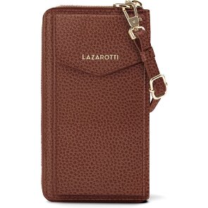 Lazarotti Bologna Leather Zip-Around Geldbörse Handytasche Leder 19 cm