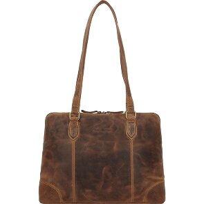 Greenburry Vintage Shopper Tasche Leder 37 cm Laptopfach