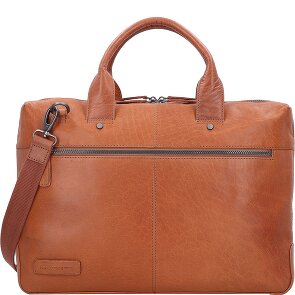 Plevier Rock Flint Aktentasche RFID Schutz Leder 41 cm Laptopfach