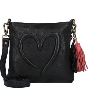 Taschendieb Wien Herzweg Umhängetasche Leder 24 cm