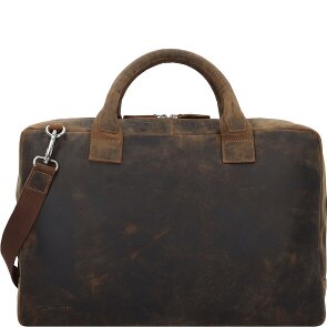 Plevier Retro Adler Aktentasche Leder 42 cm Laptopfach