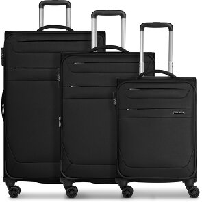 Worldpack Chicago 4 Rollen Kofferset 3-teilig mit Dehnfalte
