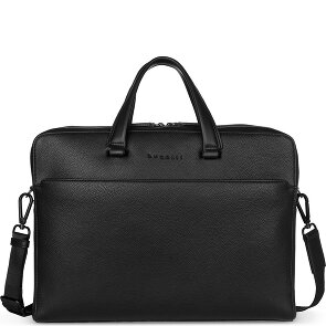 bugatti Black Aktentasche Leder 38 cm Laptopfach