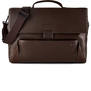 Piquadro Aktentasche Leder 42 cm Laptopfach