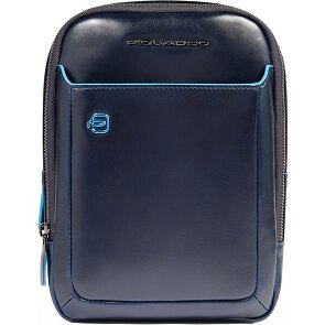Piquadro Blue Square Mini Bag Umhängetasche Leder 17 cm