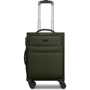 bugatti Valencia Soft 4 Rollen Kabinentrolley S 55 cm mit Dehnfalte