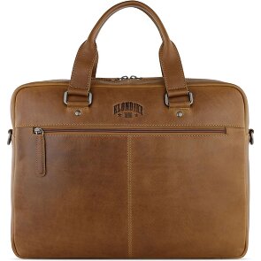 Klondike 1896 Gold Brain Aktentasche Leder 35 cm Laptopfach