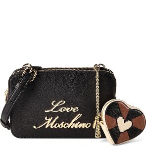 Love Moschino Heart Charm Umhängetasche Leder 20 cm