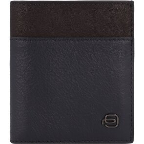 Piquadro Black Square Kreditkartenetui RFID Schutz Leder 9 cm Piquadro Black Square Kreditkartenetui RFID Schutz Leder 9 cm