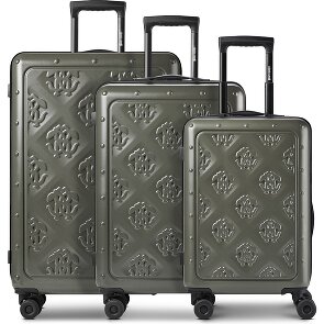 Roberto Cavalli Florence 4 Rollen Kofferset 3-teilig mit Dehnfalte