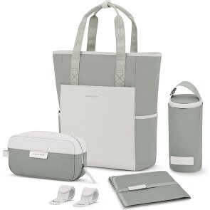 Kapten & Son Lindby Wickeltaschenset 4 tlg. Laptopfach