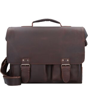 aunts & uncles Hunter Big Finn Aktentasche Leder 40 cm Laptopfach