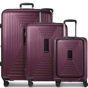 Redolz Essentials 14 4 Rollen Kofferset 3-teilig mit Dehnfalte