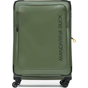 Mandarina Duck Eco Coated 4 Rollen Trolley XL 83 cm mit Dehnfalte