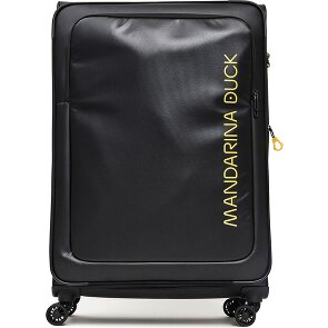Mandarina Duck Eco Coated 4 Rollen Trolley XL 83 cm mit Dehnfalte