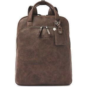 Castelijn & Beerens Carisma Rucksack RFID Leder 40 cm Laptopfach