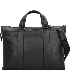Piquadro Modus Aktentasche Leder 42 cm Laptopfach mit Dehnfalte