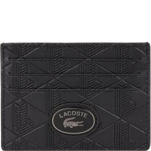 Lacoste Monogram Nomogramme Kreditkartenetui RFID Schutz Leder 10 cm