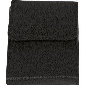 Windrose Beluga Schmuckkasten Leder 10 cm