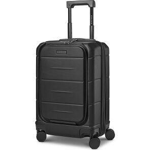 Police London 4 Rollen Kabinentrolley 55 cm Laptopfach mit Dehnfalte