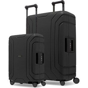 Redolz Essentials 4-Rollen 15 Kofferset 2 tlg. mit Dreipunkt-Verschluss