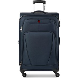 Wenger Beaumont 4 Rollen Trolley L 78 cm mit Dehnfalte