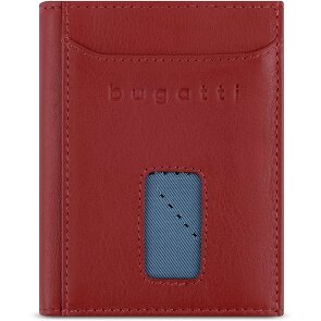 bugatti Secure Slim Geldbörse RFID Schutz Leder 8 cm