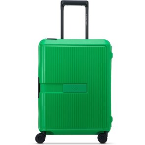 Delsey Paris x United Colors of Benetton Color Block Hardside 4-Rollen Kabinentrolley 55 cm