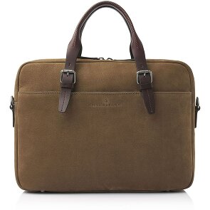 Castelijn & Beerens Nubuck Aktentasche Leder 41 cm Laptopfach