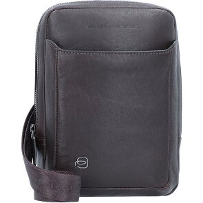 Piquadro Black Square Umhängetasche Leder 17 cm