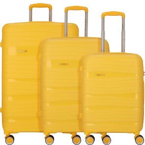 Worldpack Miami 4 Rollen Kofferset 3-teilig