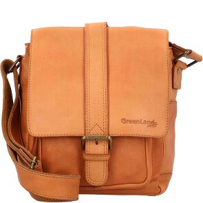 Greenland Nature GreenLand NATURE Umhängetasche Leder 23 cm
