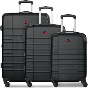 Wenger Amplar Evo 4 Rollen Kofferset 3-teilig mit Dehnfalte