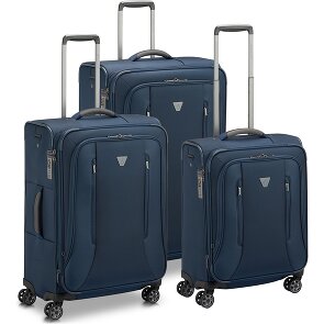 Roncato City 3.0 4 Rollen Kofferset 3-teilig mit Dehnfalte