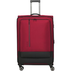 Travelite Crosslite 4 Rollen Trolley XL 81 cm mit Dehnfalte