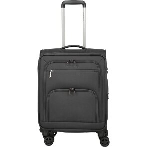 Travelite Cubis 4 Rollen Kabinentrolley S 55 cm mit Dehnfalte