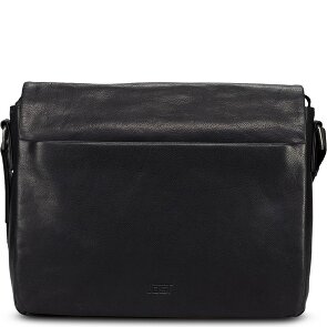 Jost Glasgow Aktentasche RFID Schutz Leder 34 cm Laptopfach