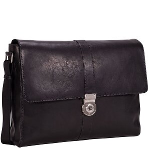 Leonhard Heyden Bergamo Messenger Leder 38 cm Laptopfach