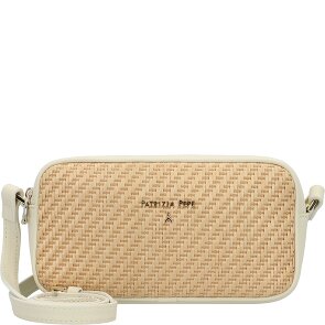 Patrizia Pepe Straw Umhängetasche 22 cm