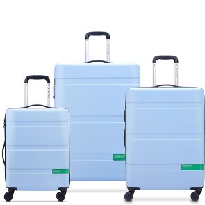 Delsey Paris x United Colors of Benetton Now Hardside 4-Rollen Kofferset 3 tlg. mit Dehnfalte Delsey Paris x United Colors of Benetton Now Hardside 4-Rollen Kofferset 3 tlg. mit Dehnfalte