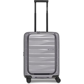 Bergpfeil Travel 4 Rollen Kabinentrolley 55 cm Laptopfach mit Dehnfalte Bergpfeil Travel 4 Rollen Kabinentrolley 55 cm Laptopfach mit Dehnfalte