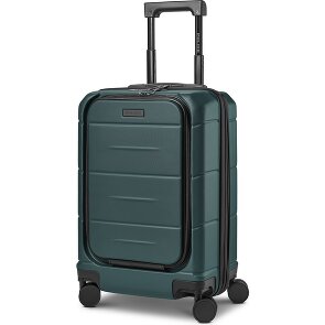 Police London 4 Rollen Kabinentrolley 55 cm Laptopfach mit Dehnfalte