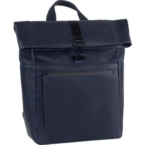 Leonhard Heyden Den Haag Rucksack Leder 40 cm Laptopfach