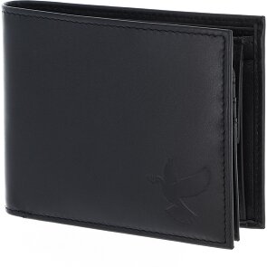 oxmox Leather Geldbörse RFID Schutz Leder 12 cm