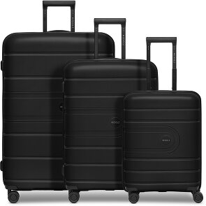 Redolz Essentials 11 4 Rollen Kofferset 3-teilig mit Dehnfalte Redolz Essentials 11 4 Rollen Kofferset 3-teilig mit Dehnfalte
