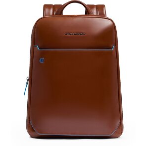 Piquadro Blue Square Daypack RFID Schutz Leder 37 cm Laptopfach