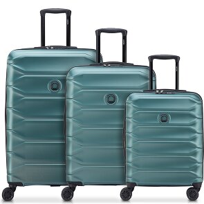 Delsey Paris Meteor 4 Rollen Kofferset 3-teilig mit Dehnfalte