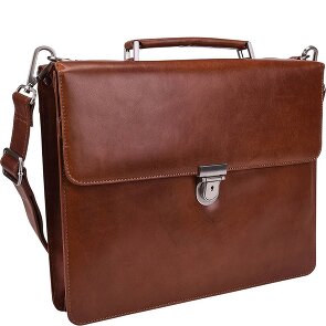 Leonhard Heyden Cambridge Aktentasche Leder 38 cm Laptopfach