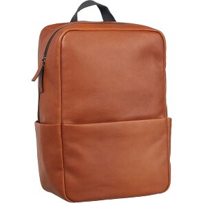 Leonhard Heyden Hamburg Rucksack Leder 40 cm Laptopfach